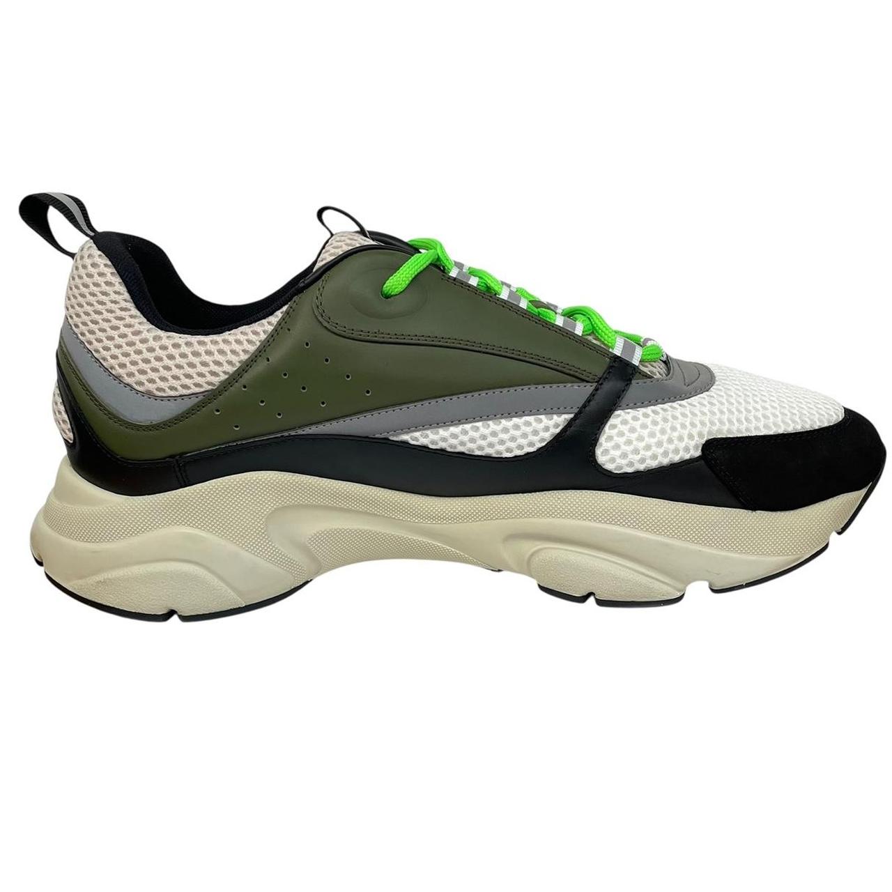 Dior B22 Khaki Pistachio Trainers