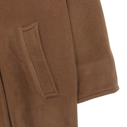 Vintage 90s Burberry Tan Brown Wool Overcoat