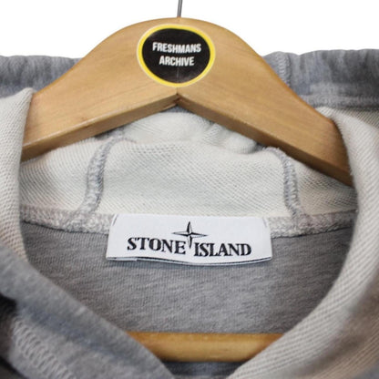 Stone Island SS 2021 Grey Cotton Hoodie Jumper