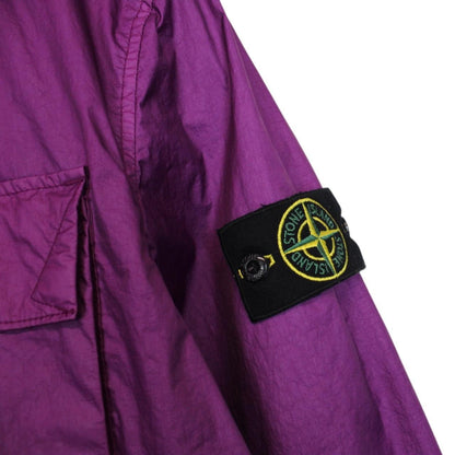 Stone Island SS 2023 Purple Membrana 3L TC Full Zip Jacket