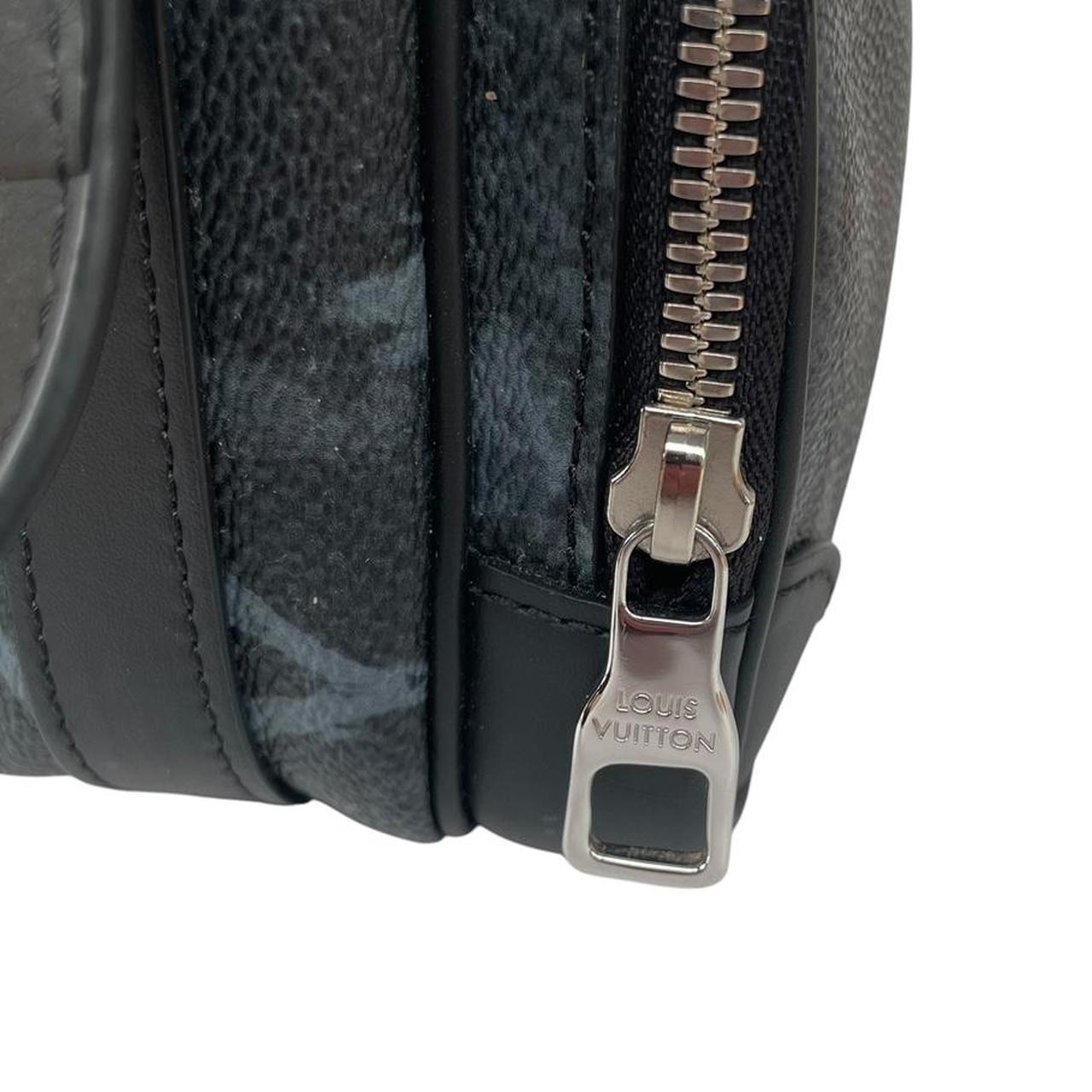 Louis Vuitton LV Monogram Black Canvas Pastel Nano Amazon Messenger Bag