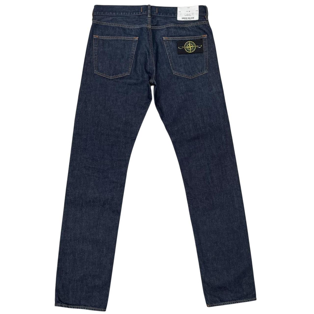 Stone Island SS 2014 Navy Blue Slim Fit Denim Jeans