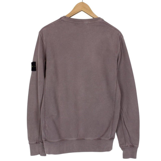Stone Island AW 2016 Mauve Pink Cotton Sweatshirt Jumper