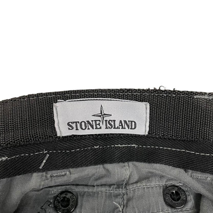 Stone Island Grey Slim Fit Cargo Trousers