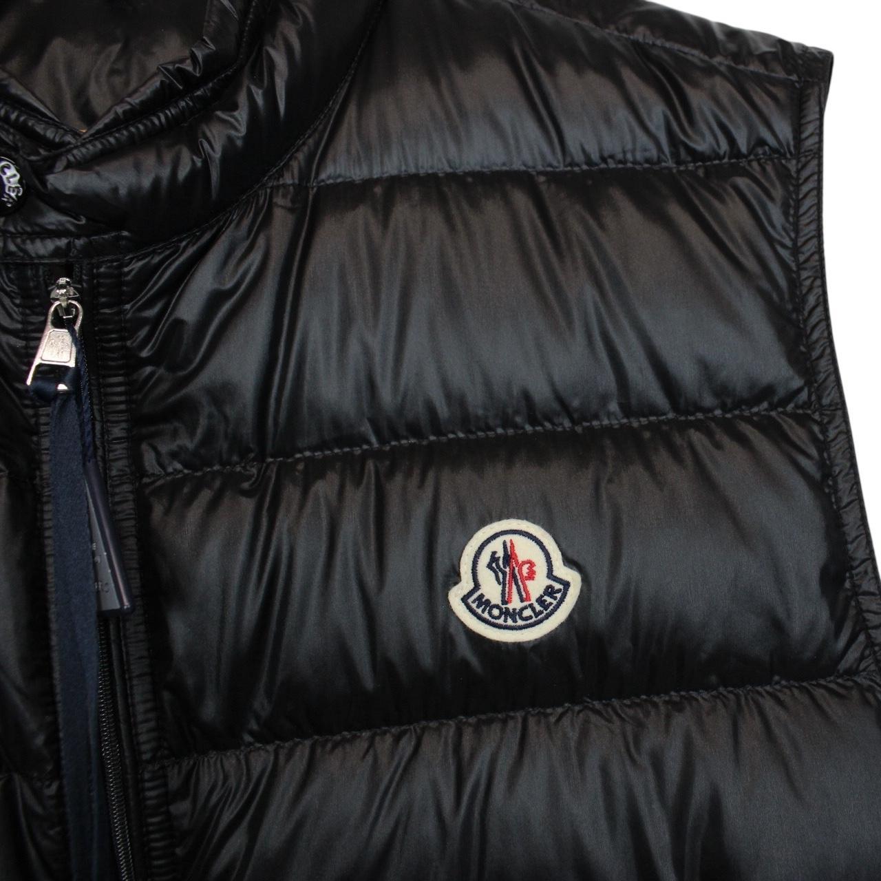 Moncler Black Down Gui Gilet / Bodywarmer Jacket