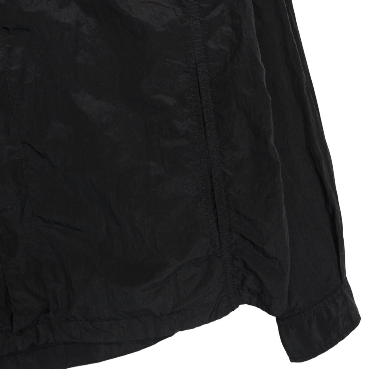 Stone Island SS 2018 Black Full Zip Nylon Metal Overshirt Jacket