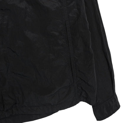 Stone Island SS 2018 Black Full Zip Nylon Metal Overshirt Jacket