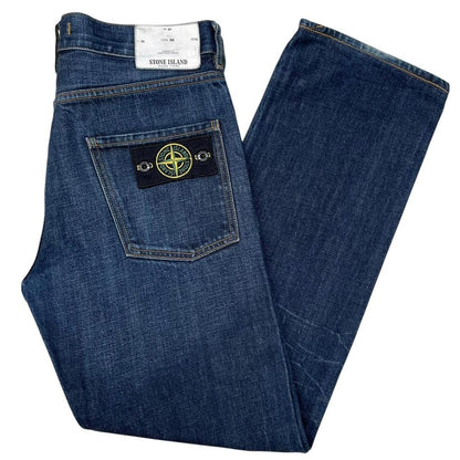 Stone Island SS 2011 Navy Blue RE-T Fit Denim Jeans