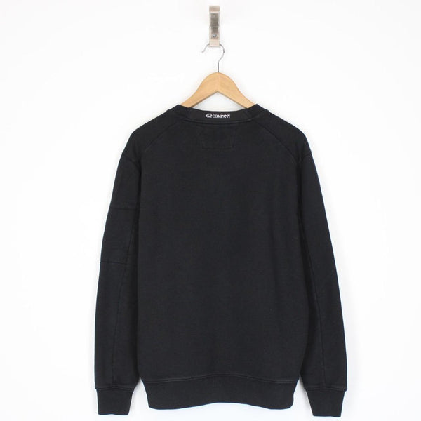 CP Company Black Lens Sweatshirt Jumper