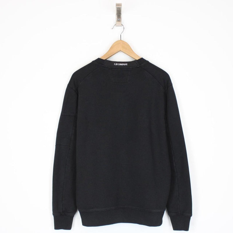 CP Company Black Lens Sweatshirt Jumper