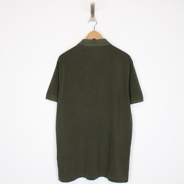 Stone Island SS 2017 Green Short Sleeve Compass Polo Shirt