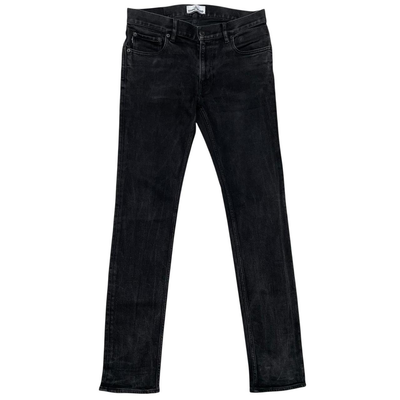 Stone Island AW 2016 Black Skinny Fit Denim Jeans