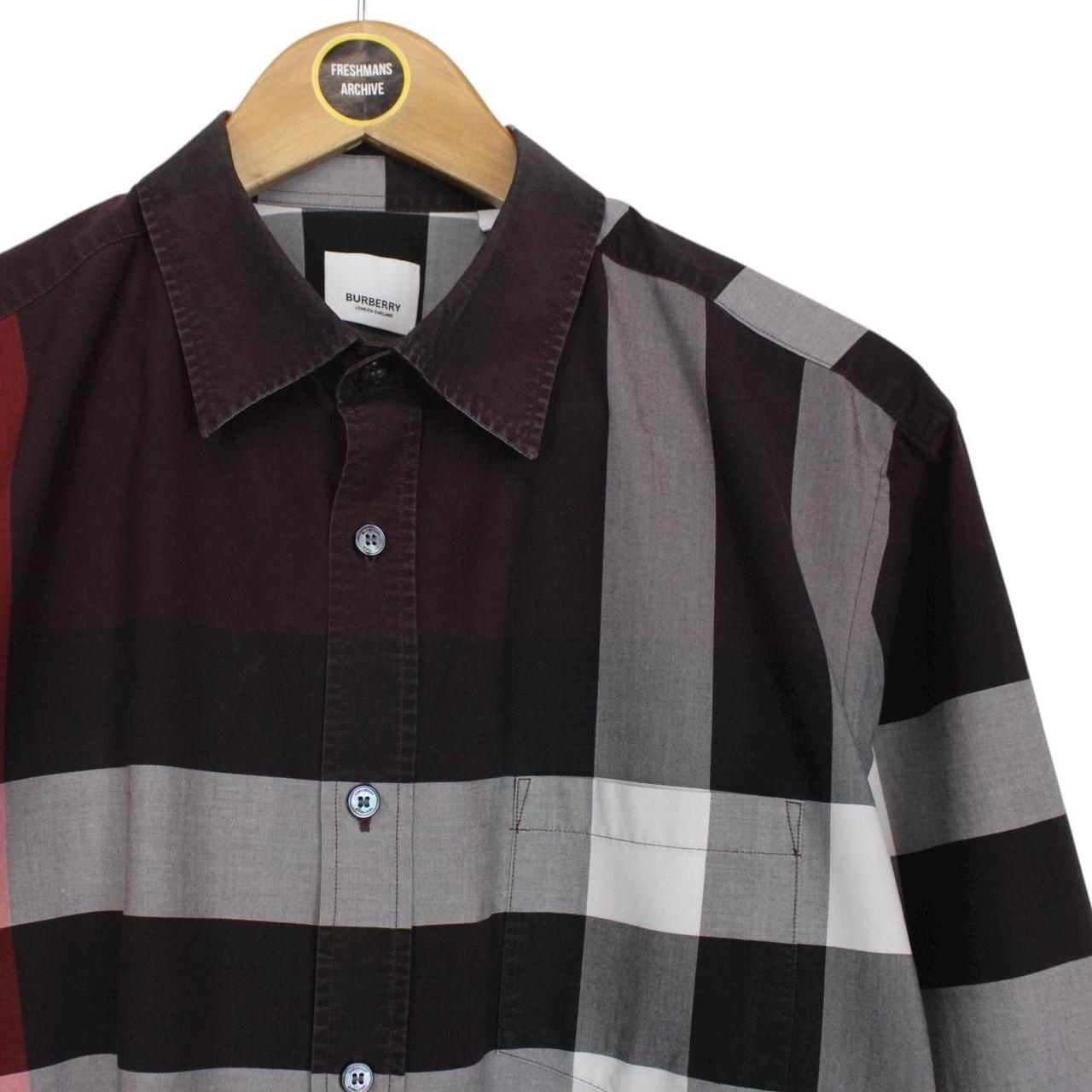 Burberry London Brown Nova Check Long Sleeve Shirt