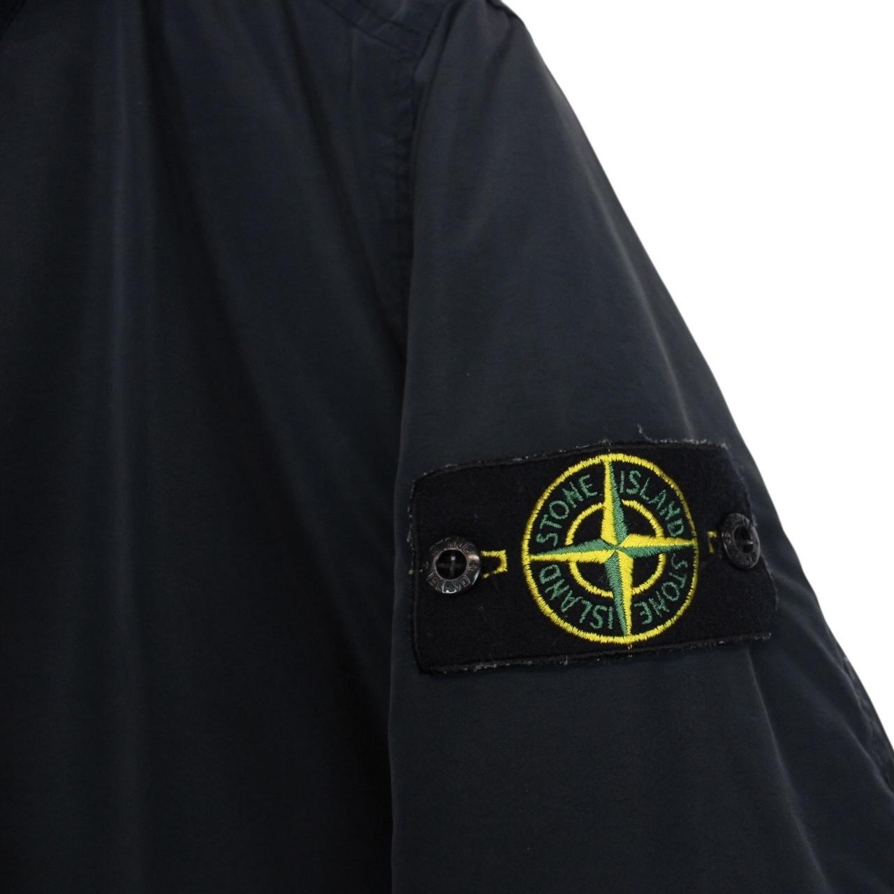 Stone Island AW 2019 Navy Blue Micro Reps Primaloft Hooded Jacket