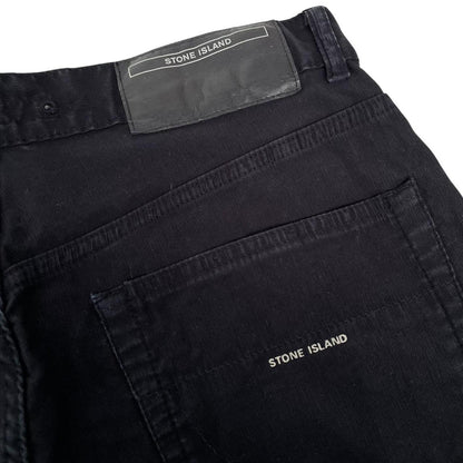 Vintage Stone Island Denims SS 2002 Navy Blue Fit Cotton Trousers