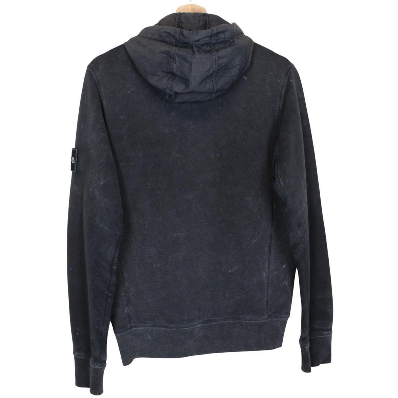 Stone Island AW 2017 Navy Blue Frost Hoodie Jumper