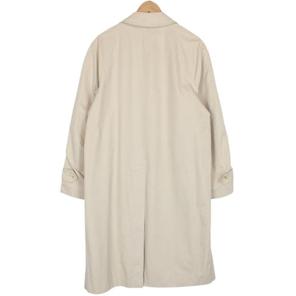Vintage 90s Burberry Beige Single Breasted Trench Coat