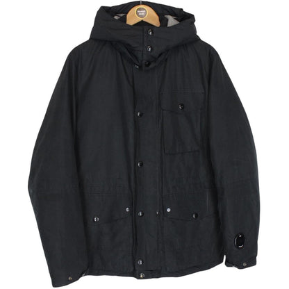 CP Company Micro-M Navy Blue Full Zip Padded Goggle Jacket