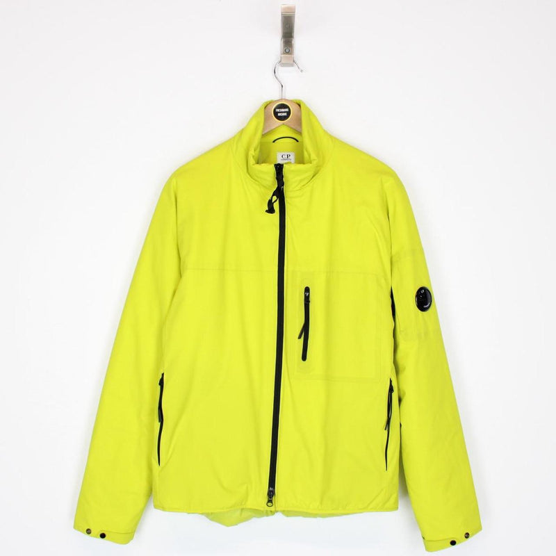 CP Company Yellow Pro-Tek Full Zip Primaloft Padded Lens Jacket