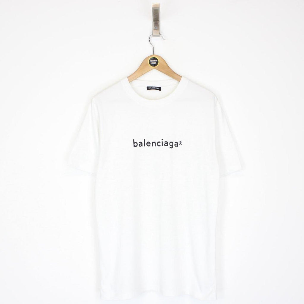 トップス BALENCIAGA Copyright Logo T-shirts Balenciaga Copyright Logo Print T-Shirt Small – Freshmans