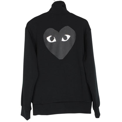 Comme des Garcons PLAY Black Heart Print Full Zip Track Jacket