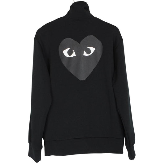 Comme des Garcons PLAY Black Heart Print Full Zip Track Jacket