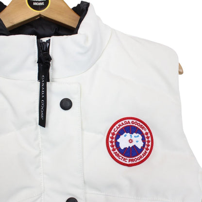 Canada Goose Freestyle White Down Gilet / Bodywarmer