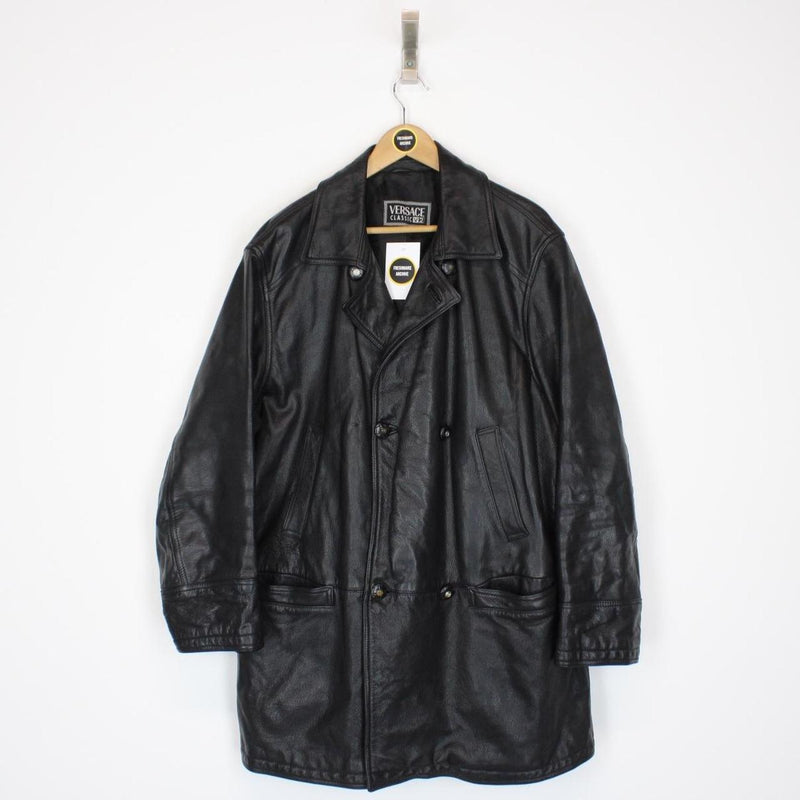 ジャケット・アウター versace vintage coat Vintage VERSACE Coat Versus Versace Jacket Black Faux Fur
