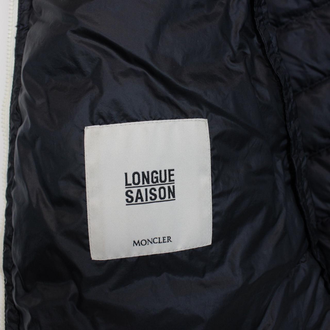 Moncler Navy Blue Cyriaque Nylon Hooded Down Gilet / Bodywarmer