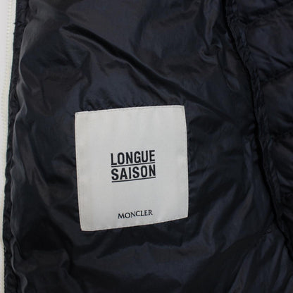 Moncler Navy Blue Cyriaque Nylon Hooded Down Gilet / Bodywarmer