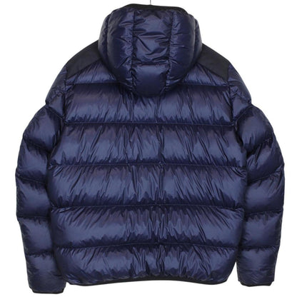 Moncler Grenoble Hintertux Navy Blue Full Zip Down Hooded Jacket