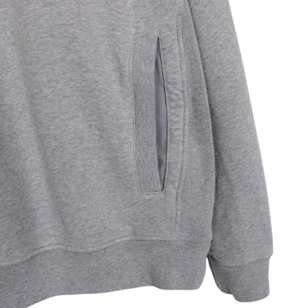 Stone Island AW 2024 Grey Cotton Hoodie Jumper