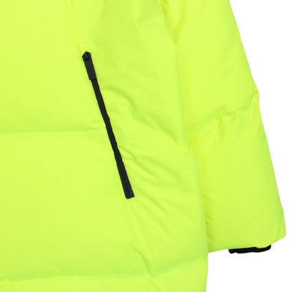 Prada Linea Rossa Luminescent Yellow Hooded Down Puffer Coat