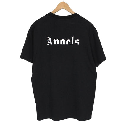 Moncler x Palm Angels Black Logo Short Sleeve T-Shirt