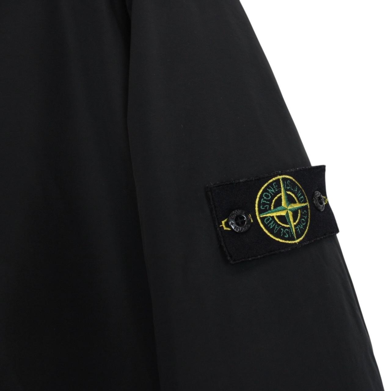 Stone Island AW 2017 Navy Blue Micro Reps Primaloft Hooded Jacket