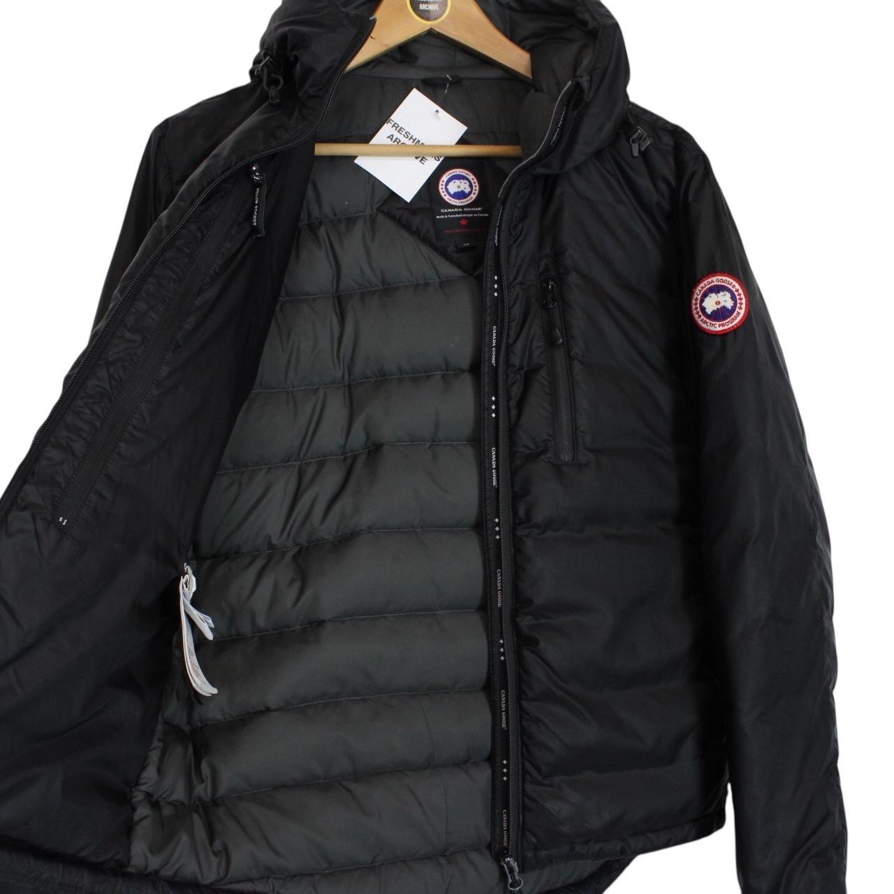 Canada Goose Lodge Hoody Black Full Zip Down Jacket