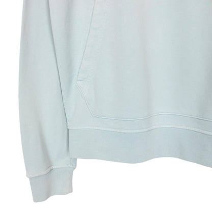 Stone Island SS 2022 Light Blue Cotton Hoodie Jumper