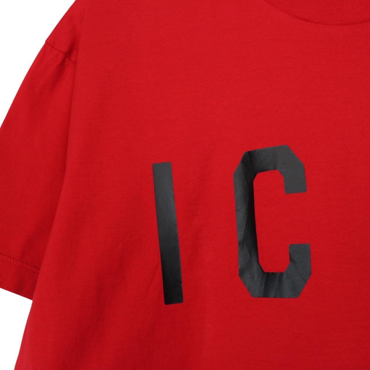 Dsquared2 Icon Red and Black Short Sleeve T-Shirt