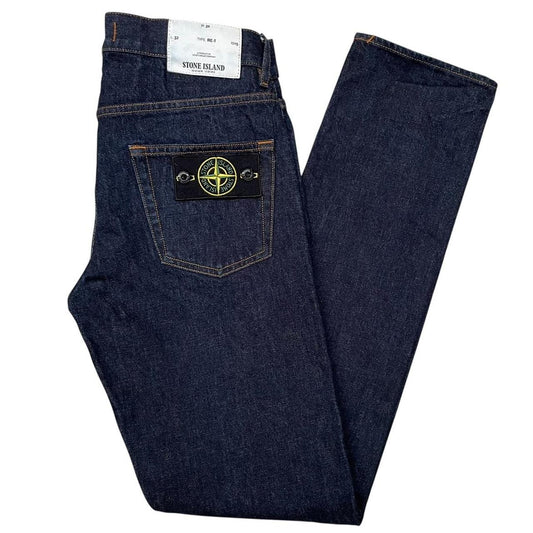 Stone Island AW 2018 Navy Blue RE-T Fit Denim Jeans