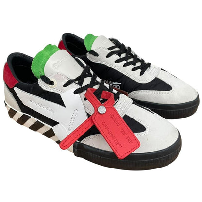 Off White Multicoloured Floating Arrow Vulcanized Leather Low Top Trainers