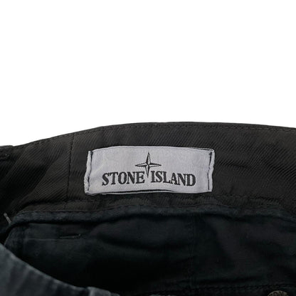 Stone Island SS 2022 Navy Blue Slim Fit Cargo Trousers