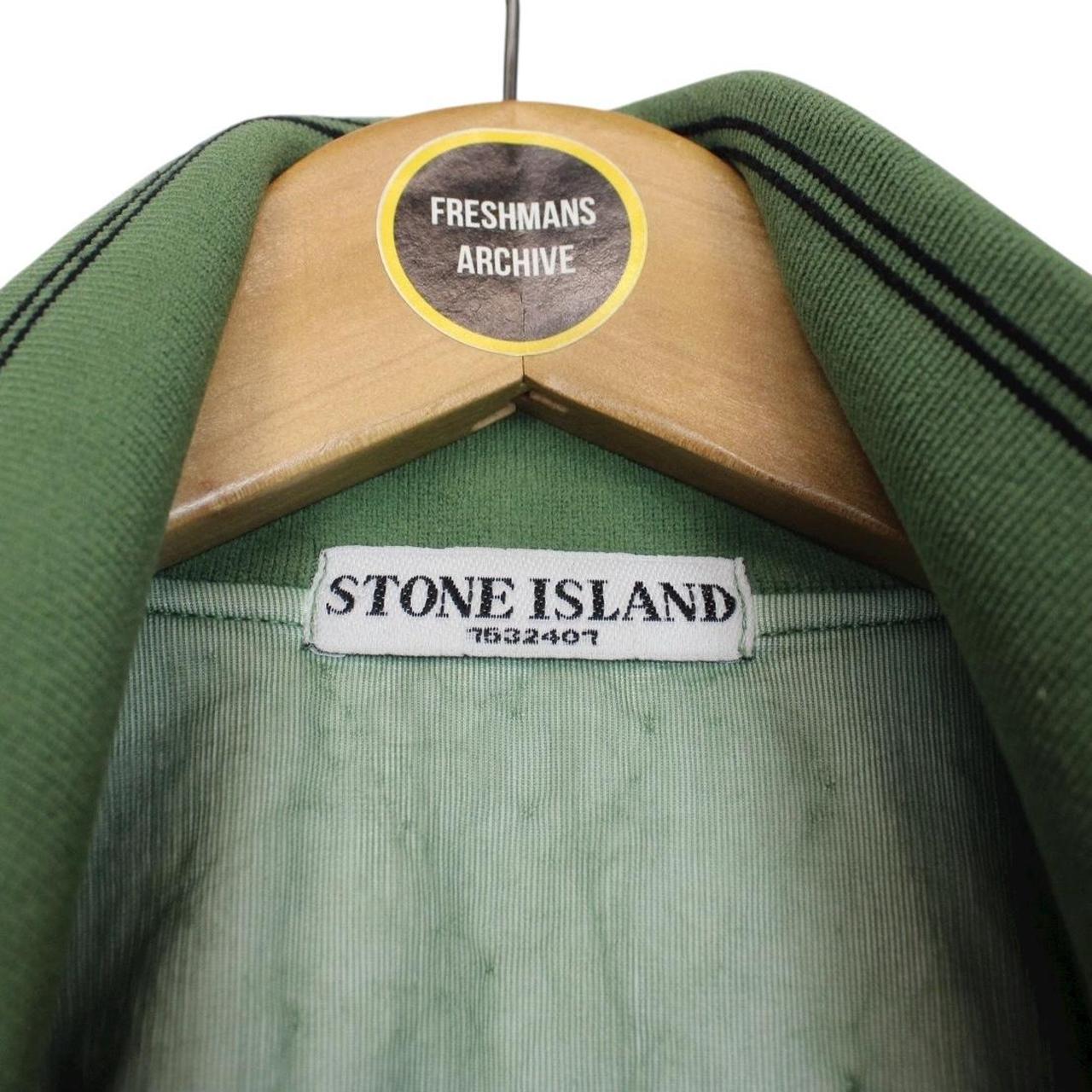 Stone Island SS 2009 Green Hyperlight Nylon Mesh Badge Jacket