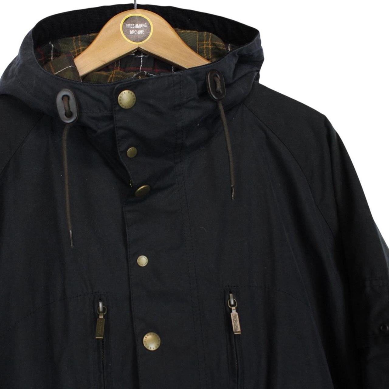Barbour Black Tomorrow’s Archive Helmsfort Wax Jacket