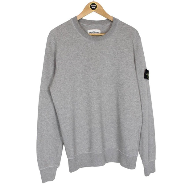 Stone Island SS 2020 Grey Cotton Sweatshirt Jumper