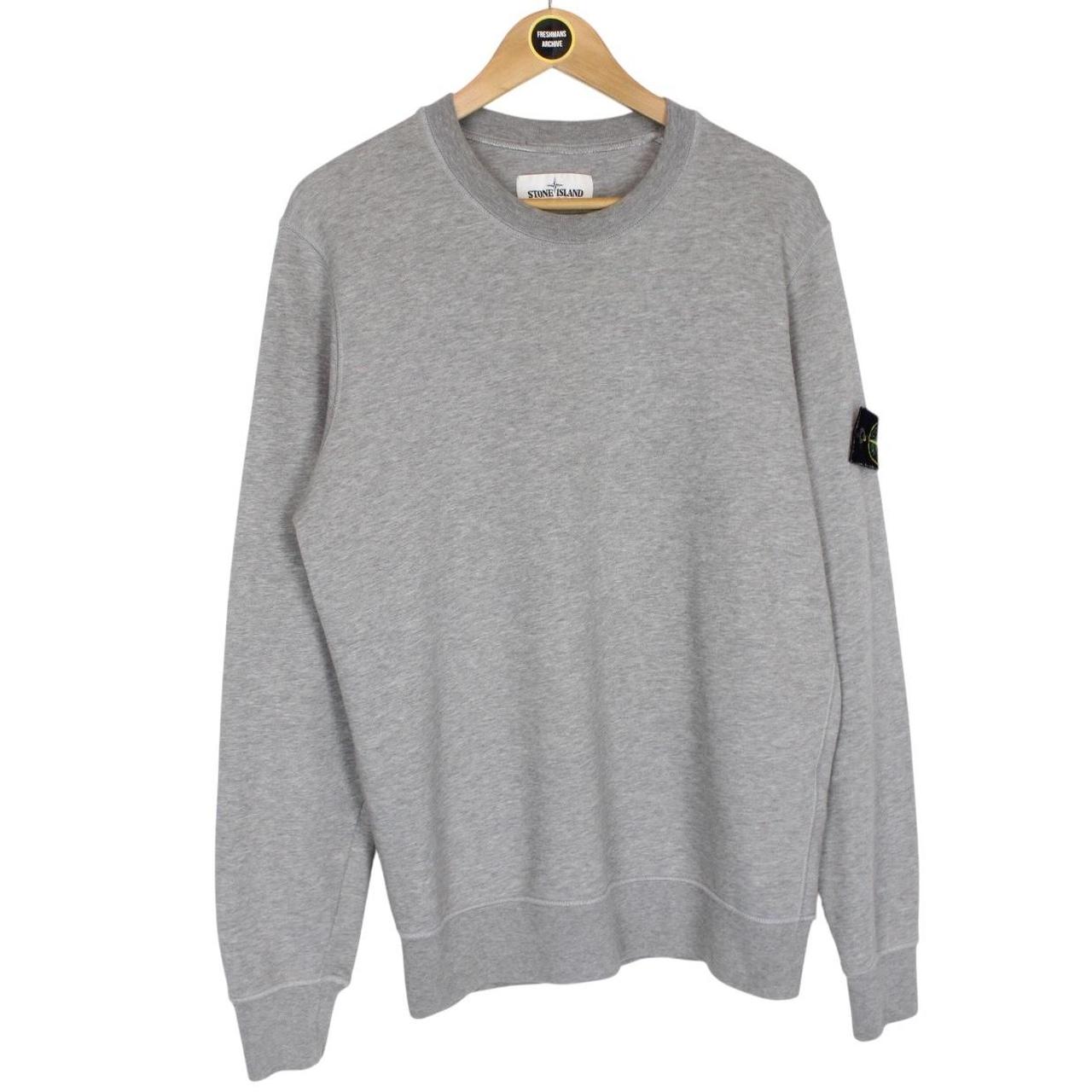 Stone Island SS 2020 Grey Cotton Sweatshirt Jumper