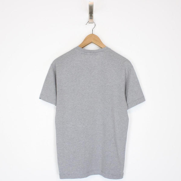Stone Island Grey Short Sleeve Compass Logo T-Shirt