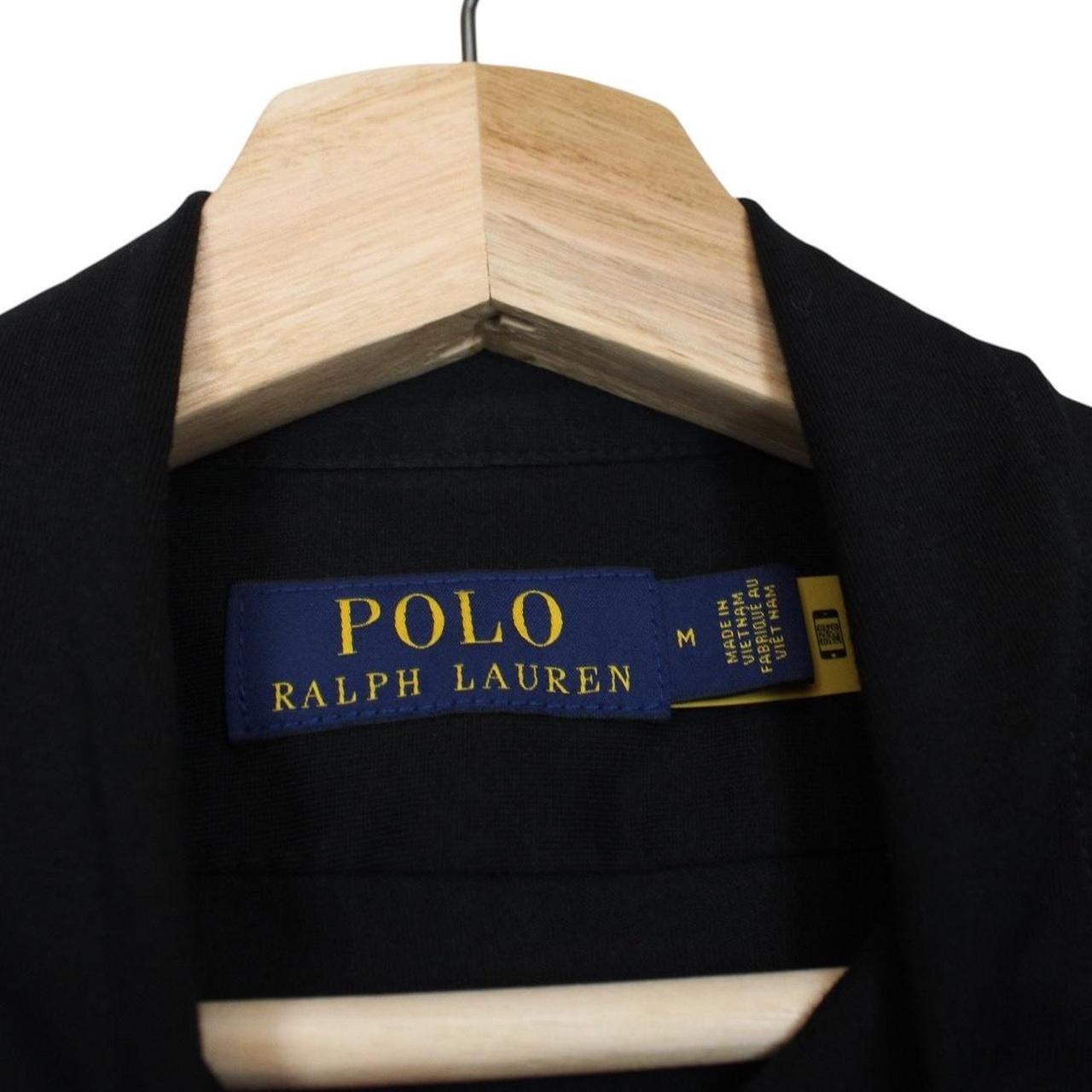 Polo Ralph Lauren Black Pima Cotton Long Sleeve Shirt