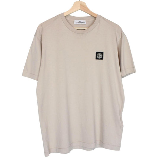 Stone Island Beige Short Sleeve Compass T-Shirt