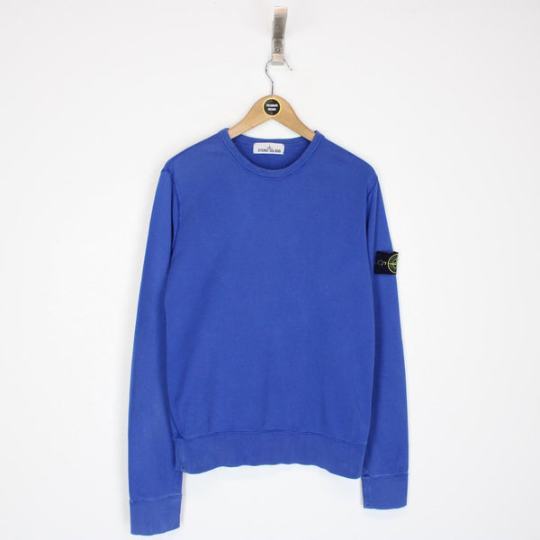Stone Island SS 2014 Blue Cotton Sweatshirt Jumper