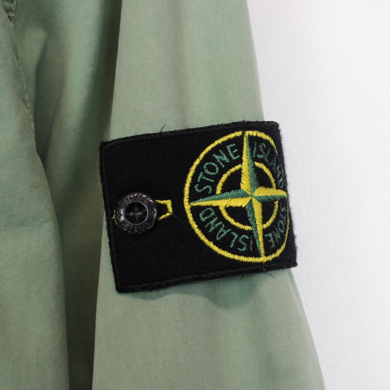 Stone Island AW 2022 Green Full Zip Overshirt Jacket